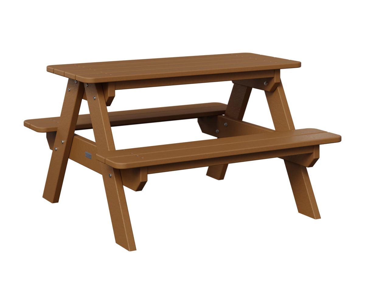 Berlin Gardens Kids Poly Lumber Rectangular Picnic Table