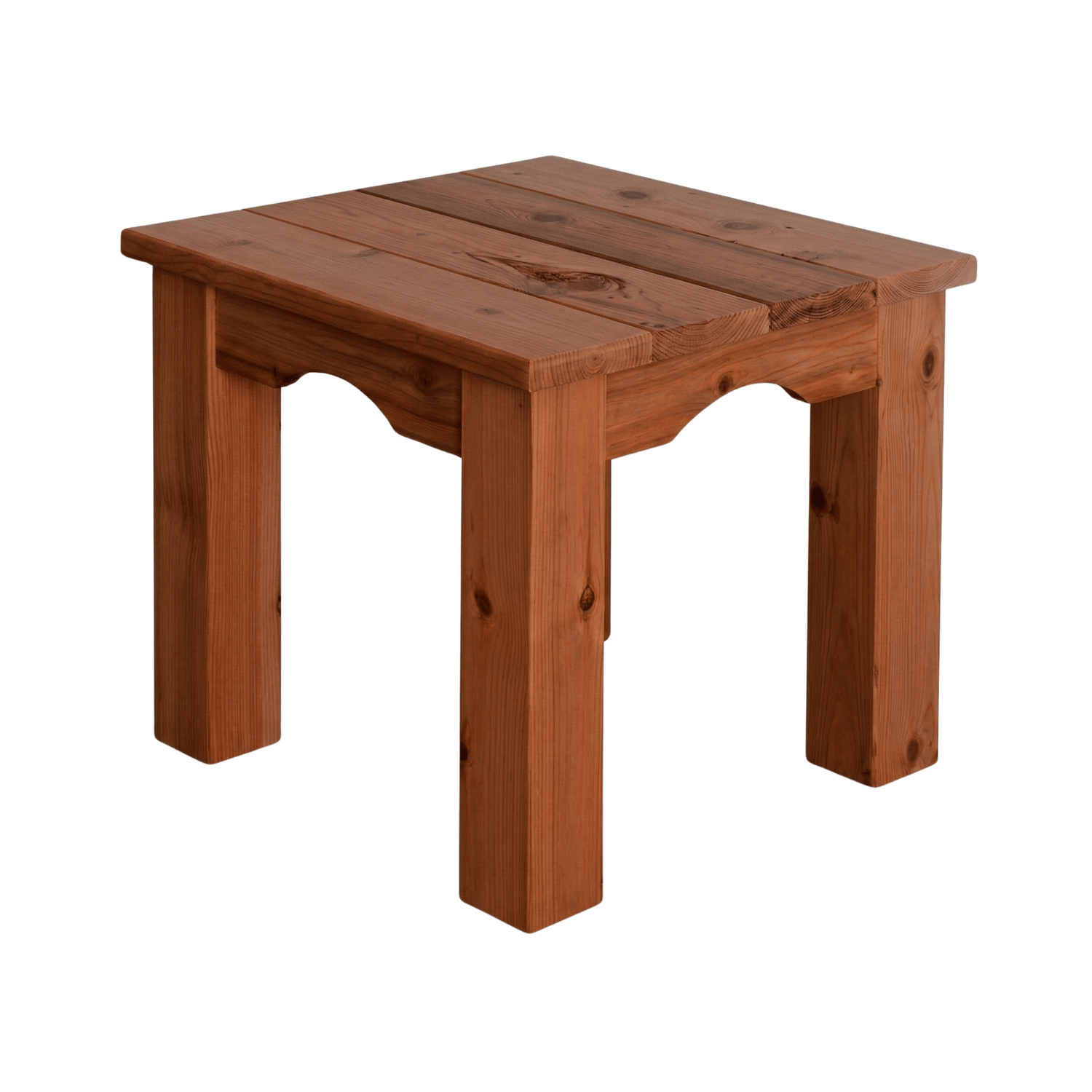 Keystone Amish Co. Red Cedar Square Outdoor End Table