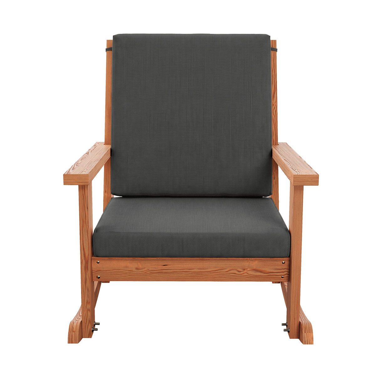 Amish Casual Deep Seated Rocking Chair with Cushion