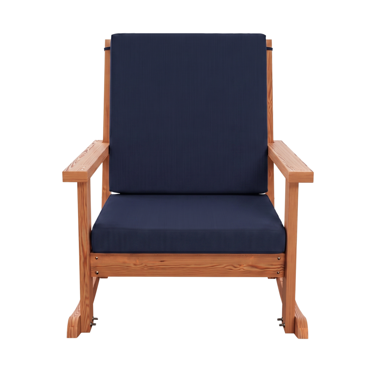 Amish Casual Deep Seated Rocking Chair with Cushion