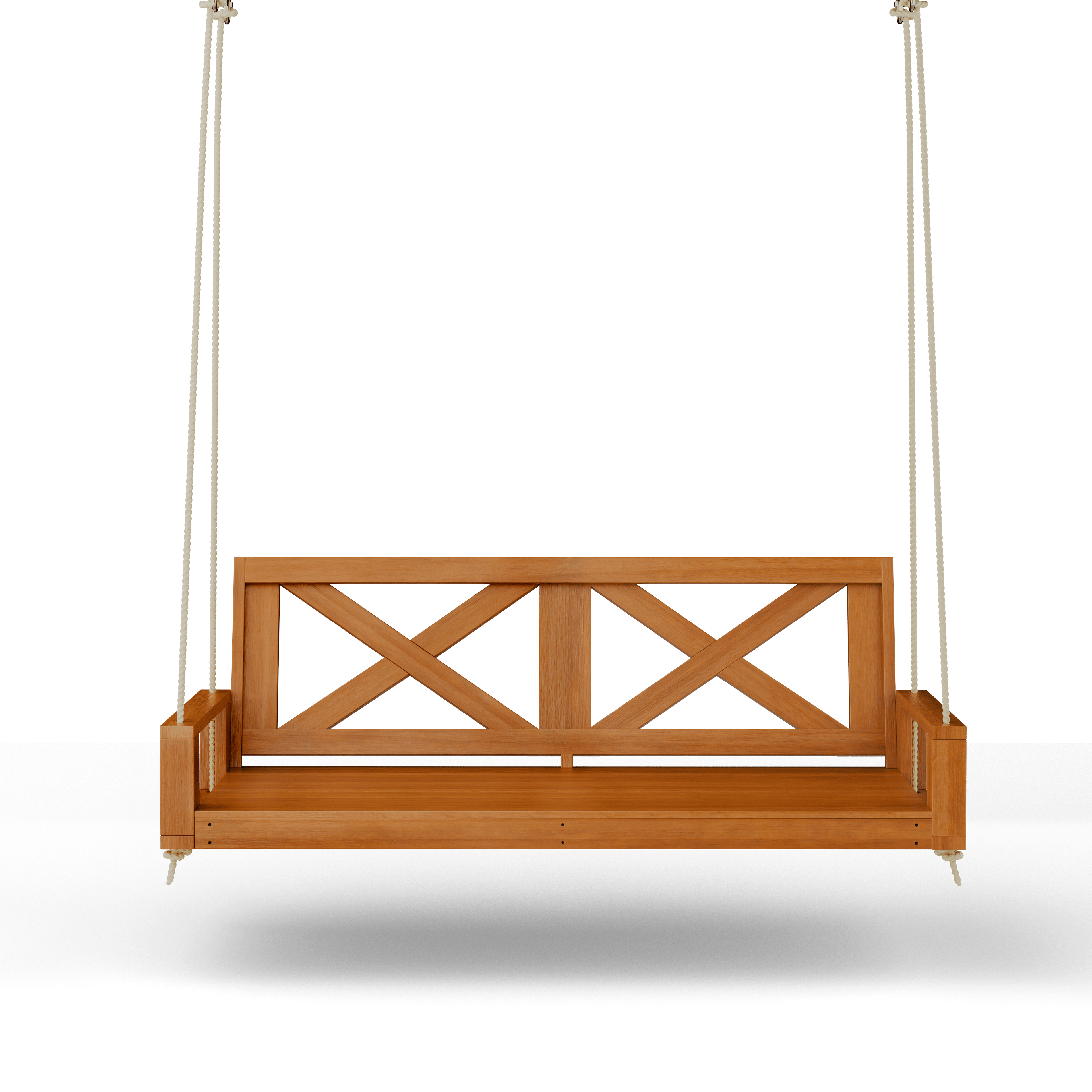 Amish Casual Malvern Porch Swing Bed, 6 Ft Cedar with Clearcoat