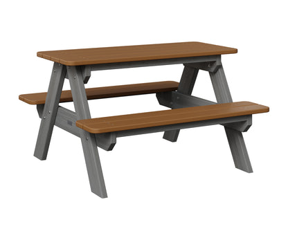 Berlin Gardens Kids Poly Lumber Rectangular Picnic Table
