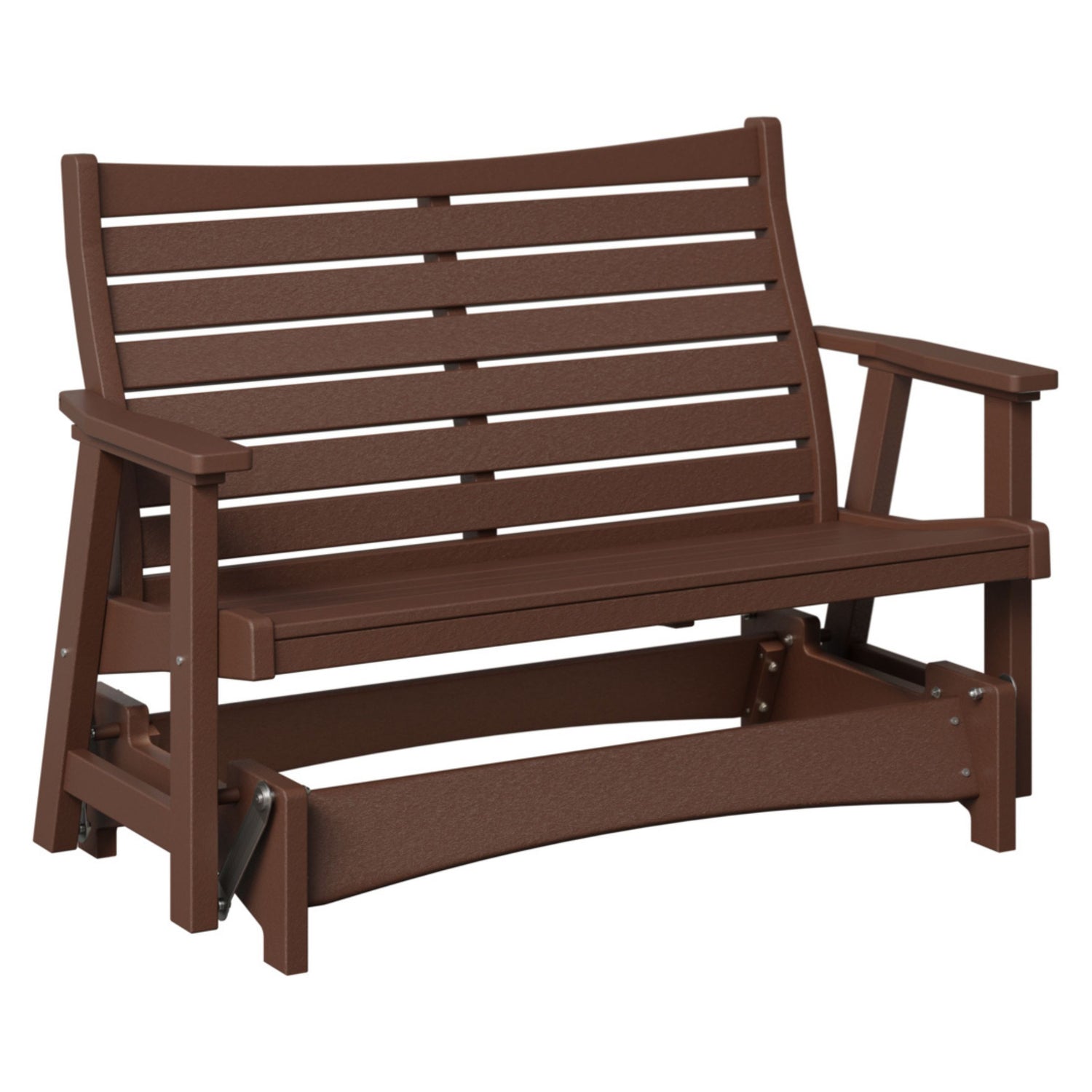 Berlin Gardens Bristol Poly Lumber Double Glider