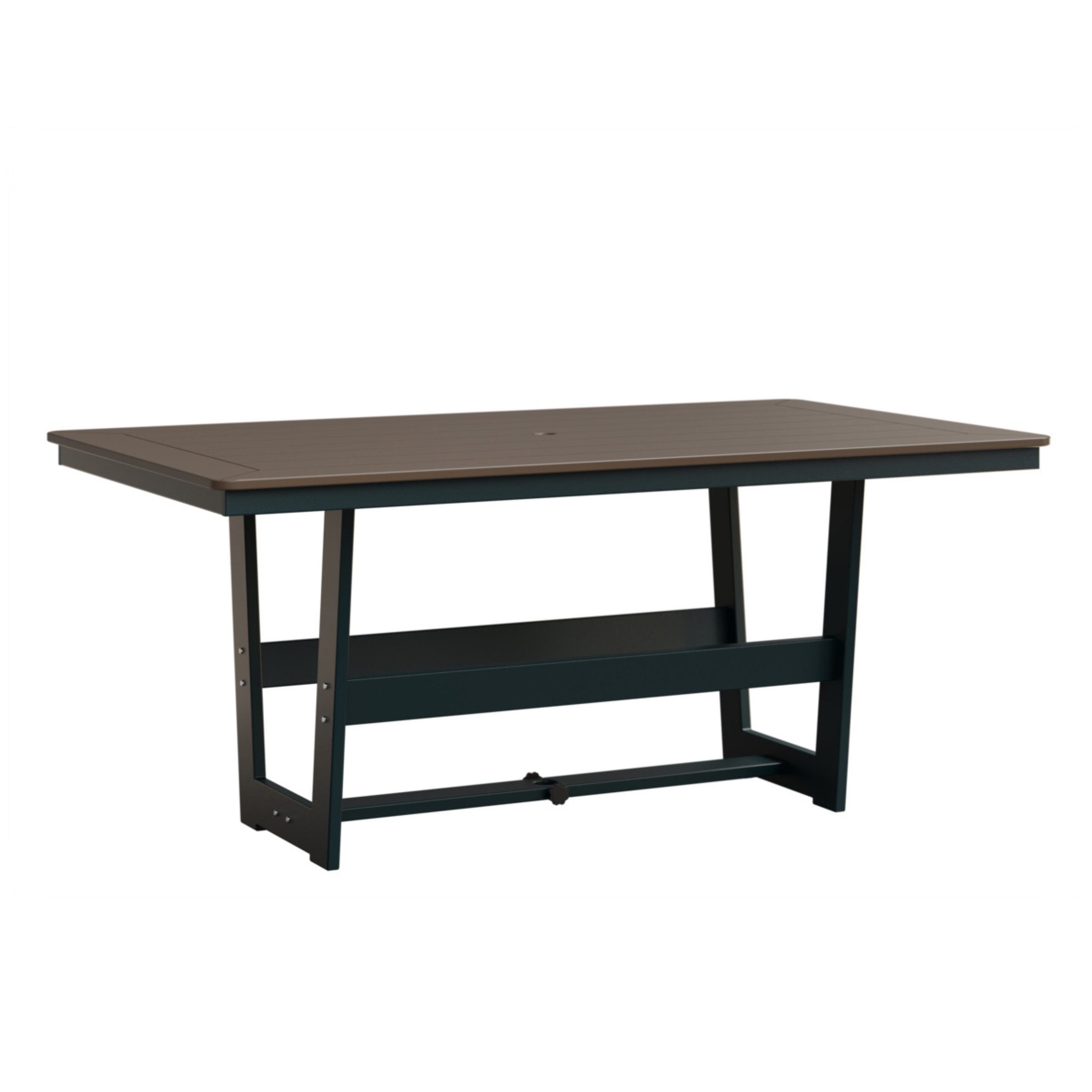 Berlin Gardens Hudson 70″ Outdoor Poly Lumber Rectangular Dining Table