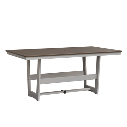Berlin Gardens Hudson 70″ Outdoor Poly Lumber Rectangular Dining Table