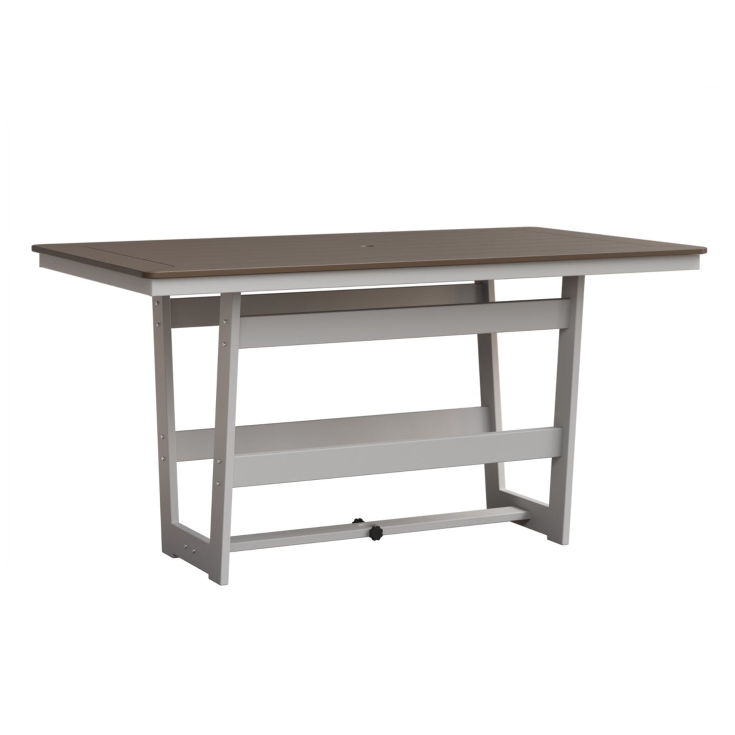 Berlin Gardens Hudson 70″ Outdoor Poly Lumber Rectangular Counter Height Table