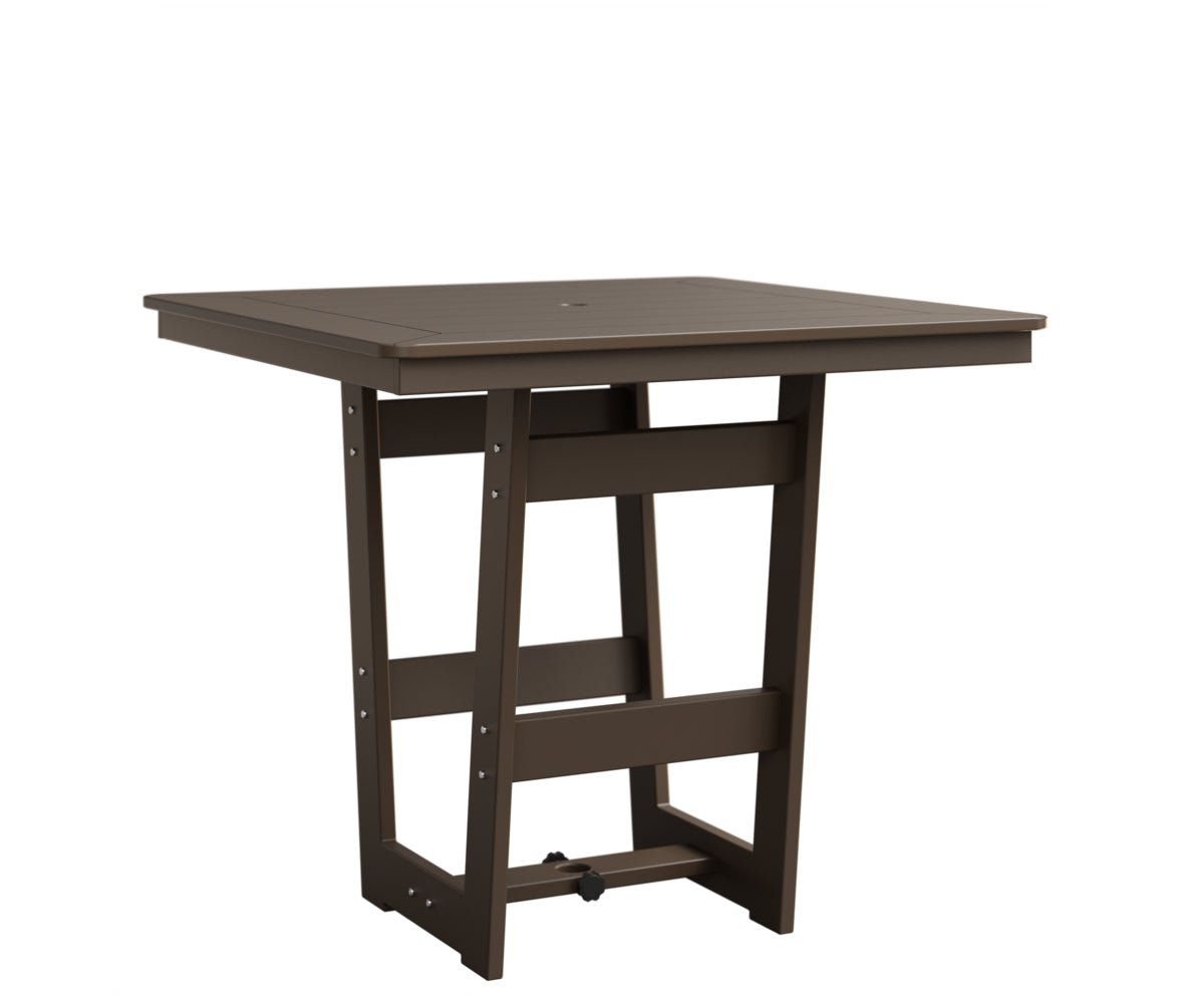 Berlin Gardens Hudson 40″ Outdoor Poly Lumber Square Counter Height Table