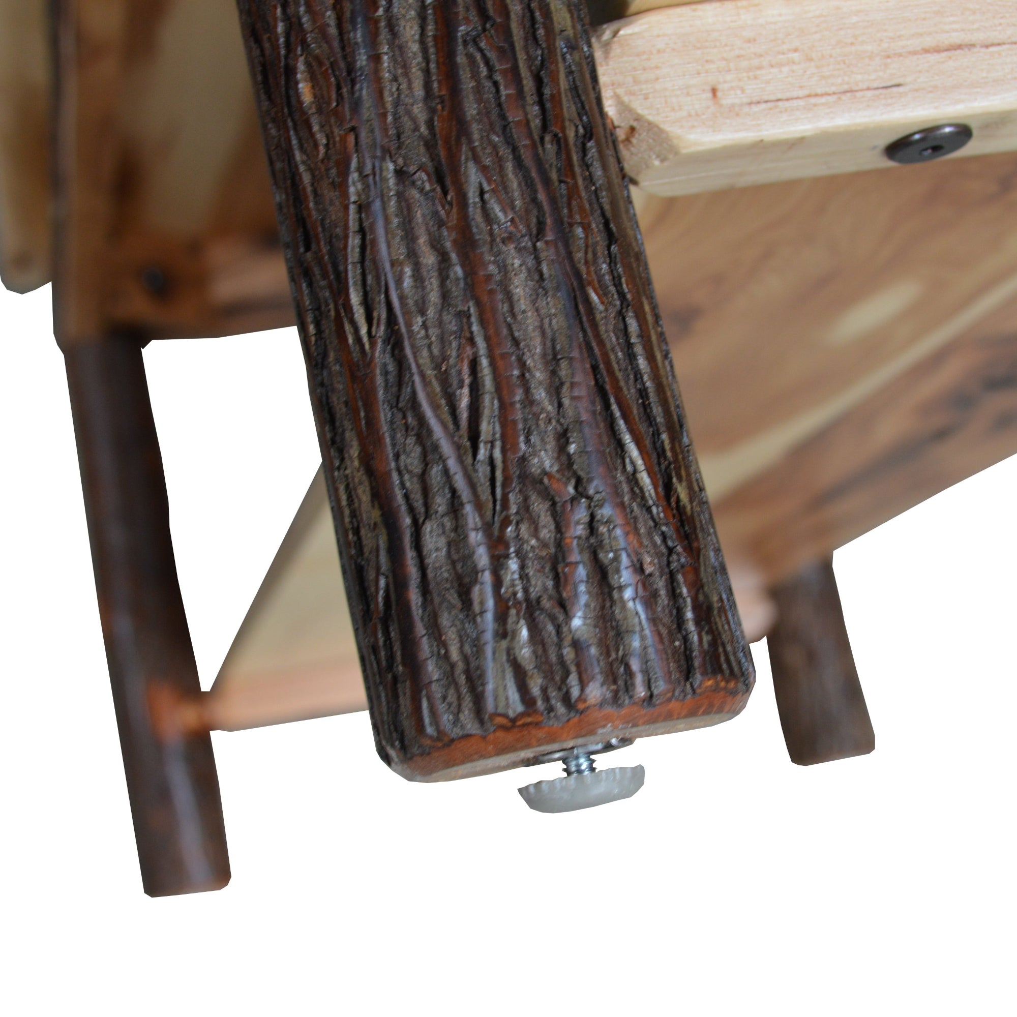 Keystone Amish Co. Hickory Solid Wood End Table