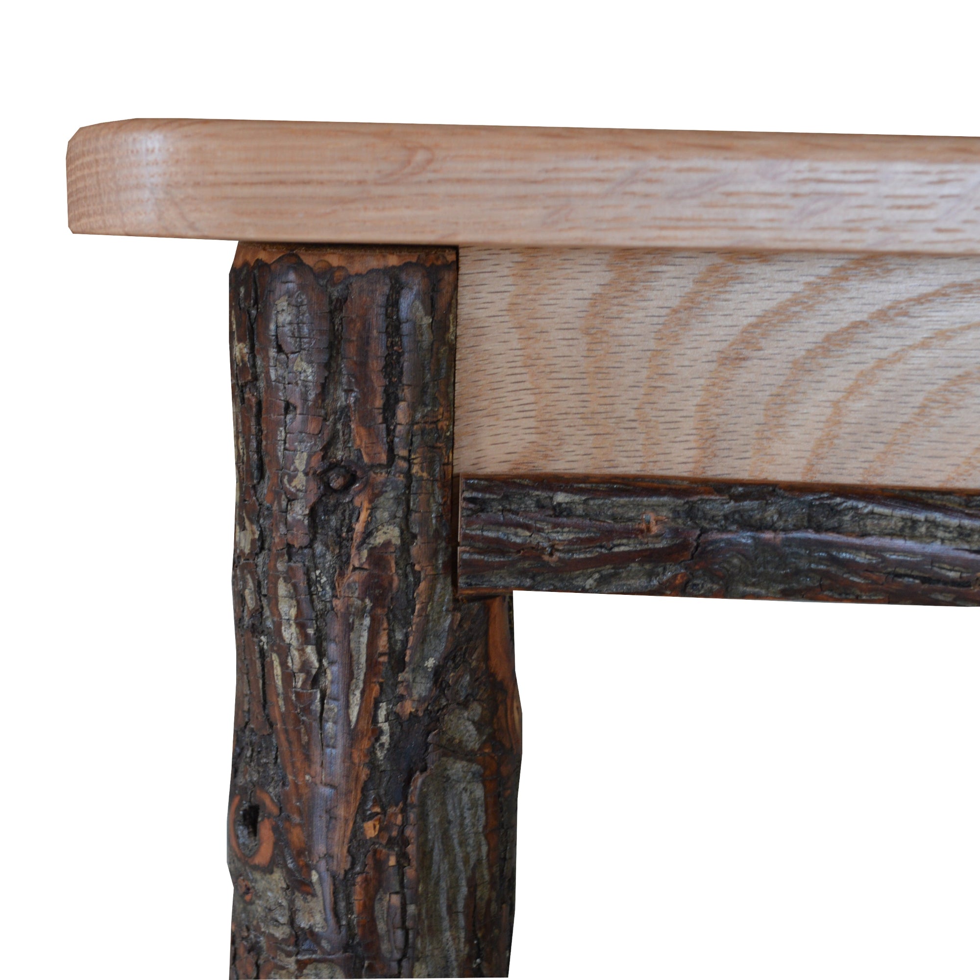 Keystone Amish Co. Hickory Solid Wood End Table