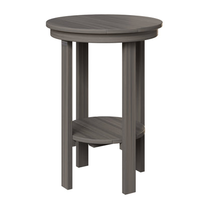 Berlin Gardens Outdoor Poly Lumber Round End Bar Table