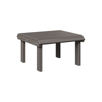 Berlin Gardens Outdoor Poly Lumber Stationary Footstool