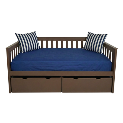 Versaloft Mission Amish Made Daybed Frame with 2-Piece Drawers
