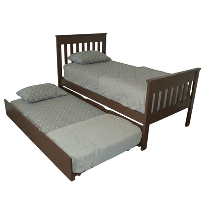 Versaloft Harmony Amish Made Bed Frame with Trundle Unit
