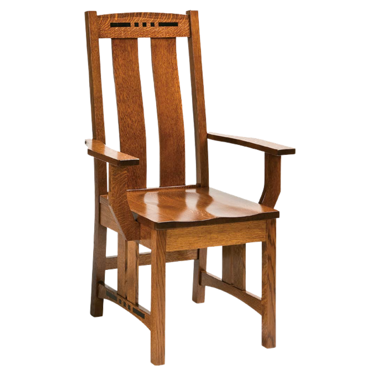 Hoosier Timbercraft Georgetown Oak Arm Dining Chair