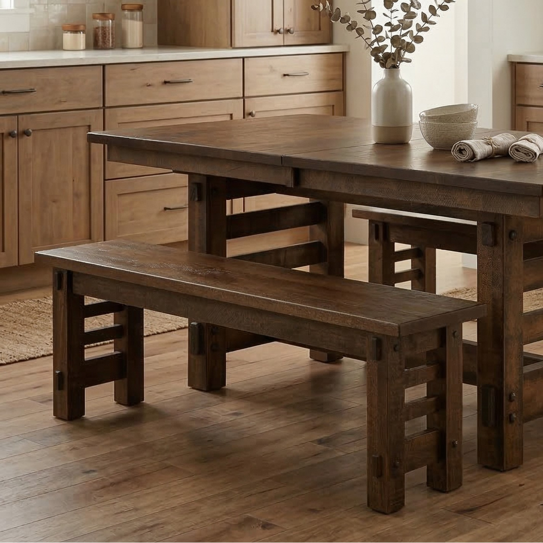 Hoosier Timbercraft Union Maple Dining Bench