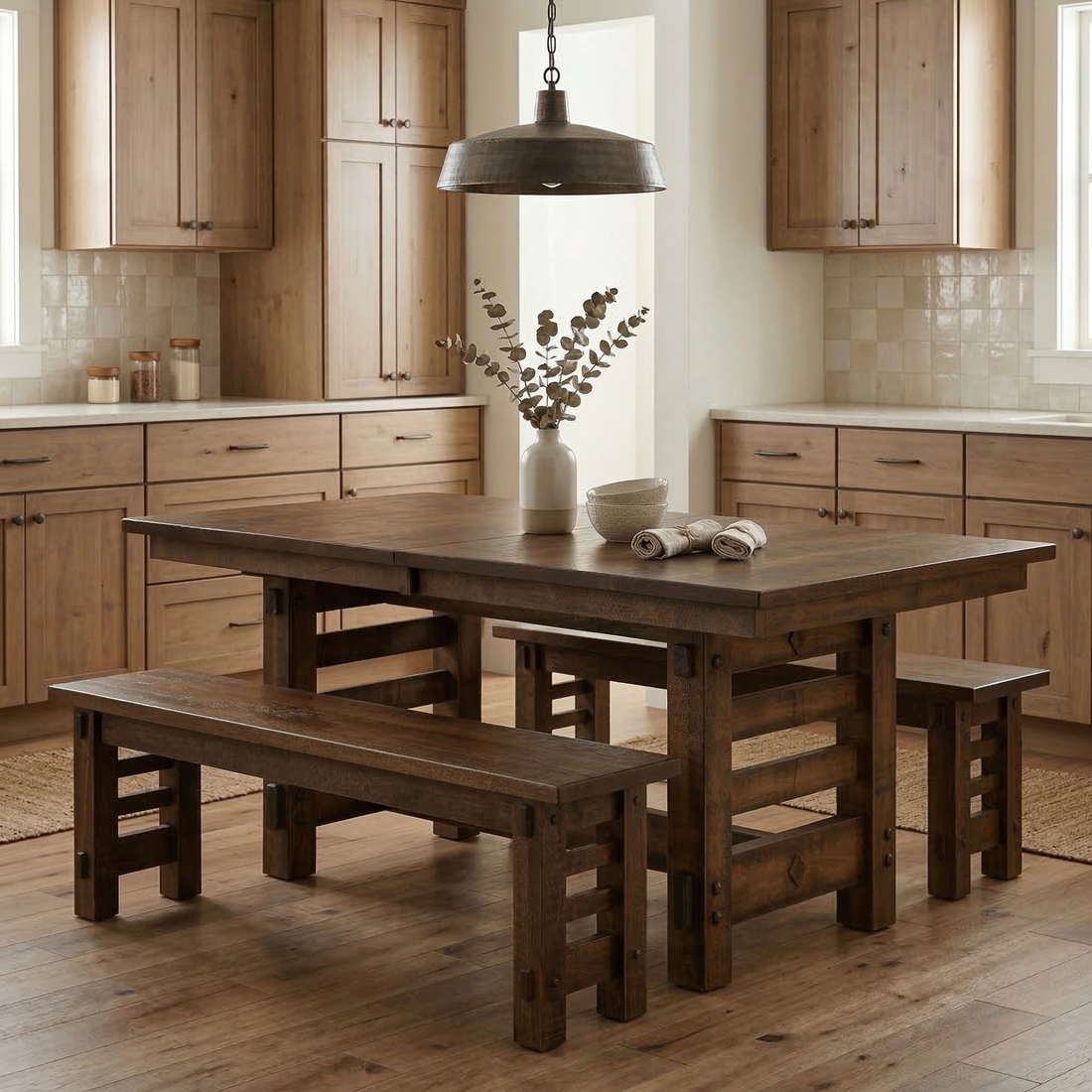 Hoosier Timbercraft Union Rectangular Maple Dining Table