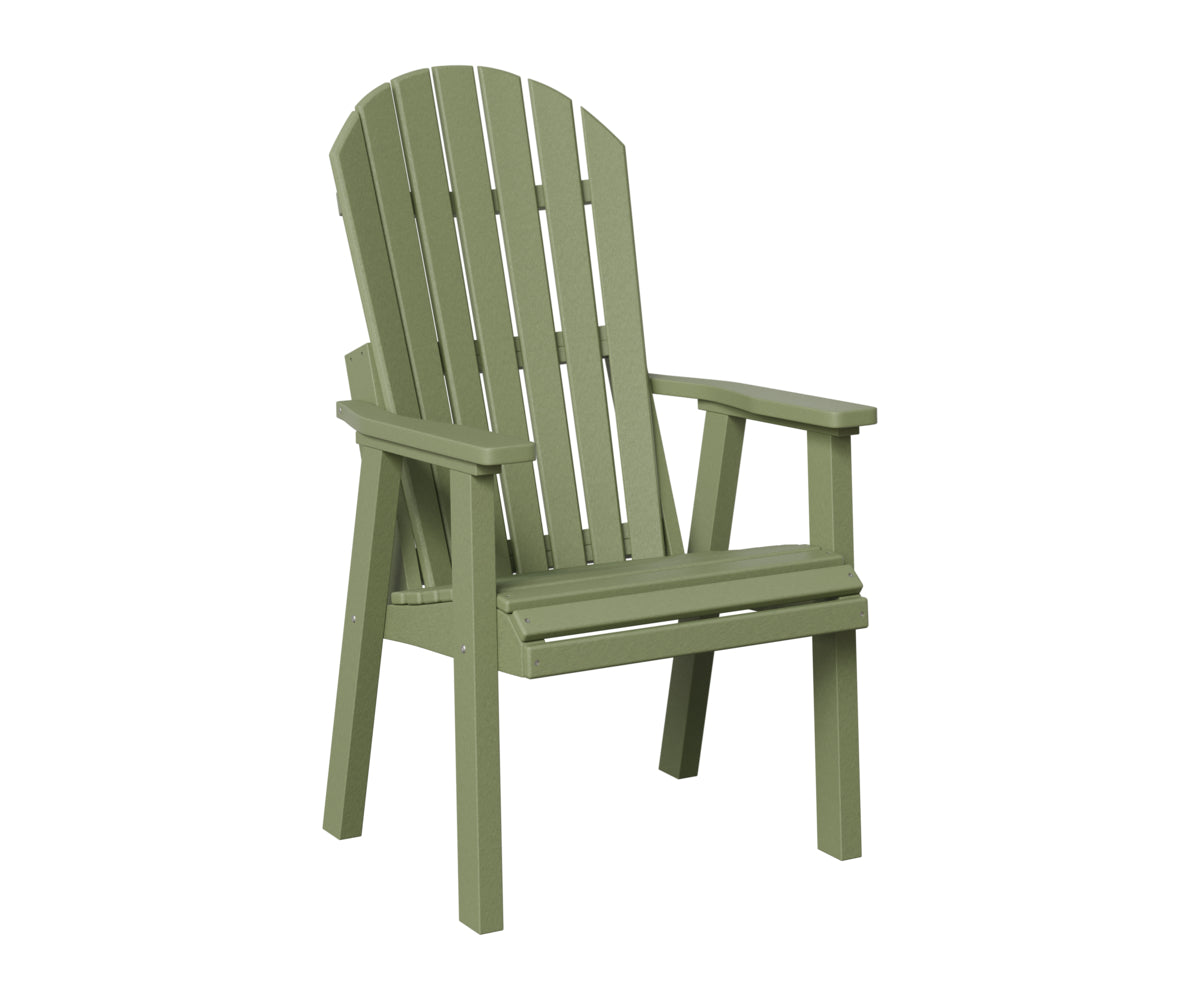Berlin Gardens Comfo Back Outdoor Poly Lumber Deck Chair