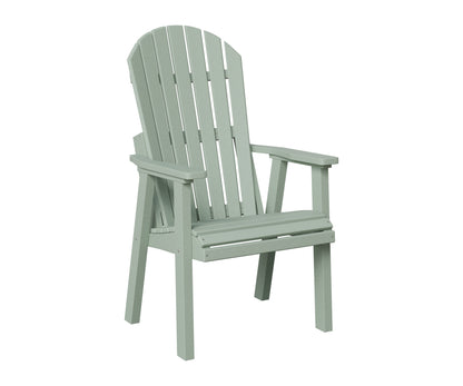 Berlin Gardens Comfo Back Outdoor Poly Lumber Deck Chair