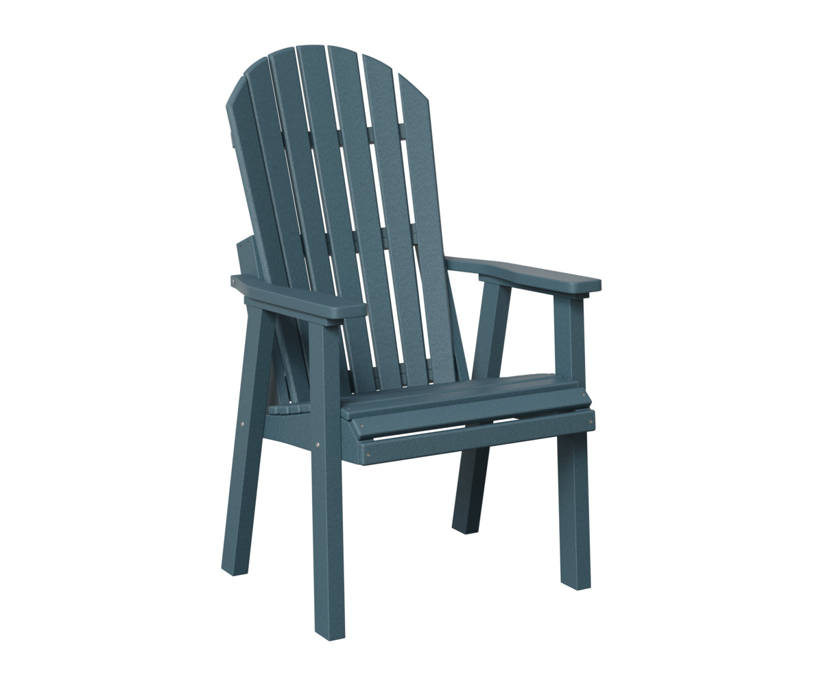 Berlin Gardens Comfo Back Outdoor Poly Lumber Deck Chair