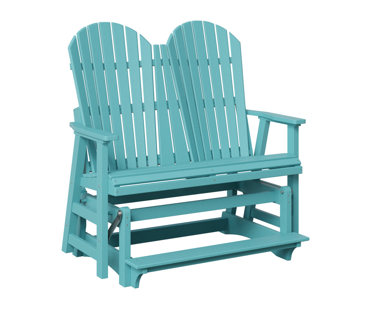 Berlin Gardens Comfo Back Outdoor Poly Lumber Double Counter Glider
