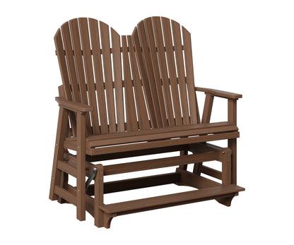 Berlin Gardens Comfo Back Outdoor Poly Lumber Double Counter Glider