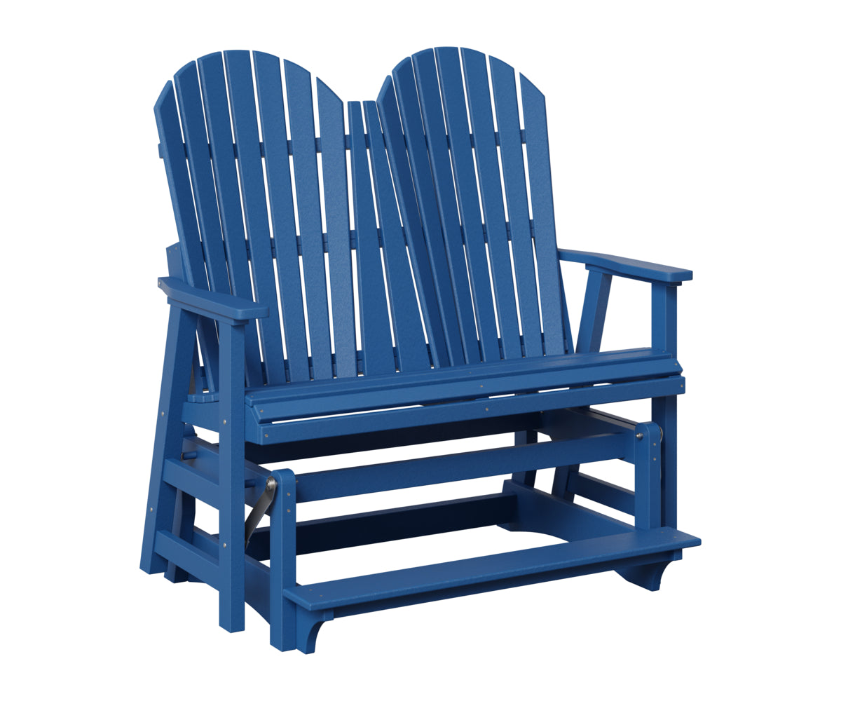 Berlin Gardens Comfo Back Outdoor Poly Lumber Double Counter Glider