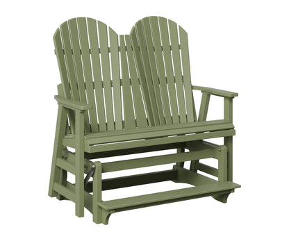 Berlin Gardens Comfo Back Outdoor Poly Lumber Double Counter Glider
