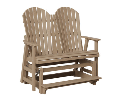 Berlin Gardens Comfo Back Outdoor Poly Lumber Double Counter Glider