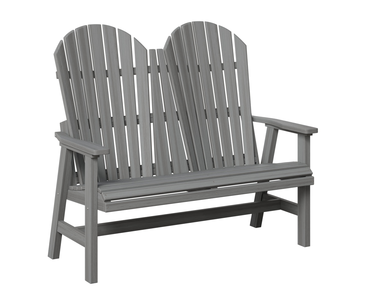 Berlin Gardens Comfo Back Outdoor Poly Lumber Loveseat