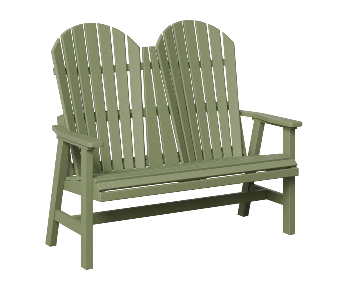 Berlin Gardens Comfo Back Outdoor Poly Lumber Loveseat