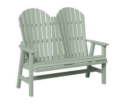 Berlin Gardens Comfo Back Outdoor Poly Lumber Loveseat