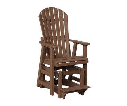 Berlin Gardens Comfo Back Outoor Poly Lumber Single Counter Glider