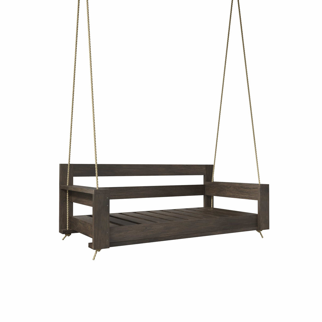 Amish Casual The Danville Daybed Swing, Full, Dark Walnut