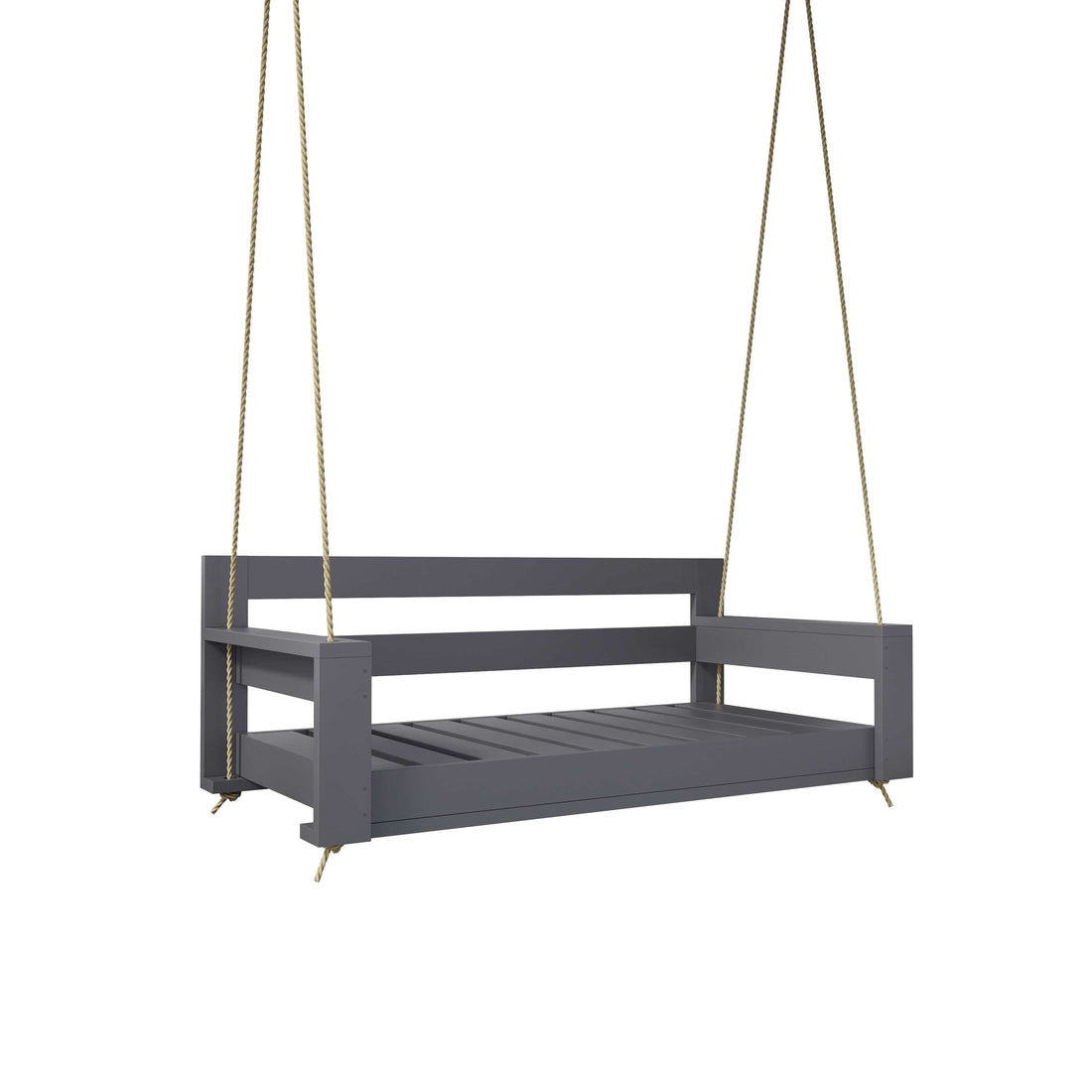 Amish Casual The Danville Daybed Swing, Twin, Dovetail Grey Paint