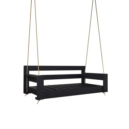 Amish Casual The Danville Daybed Swing, Full, Black Paint