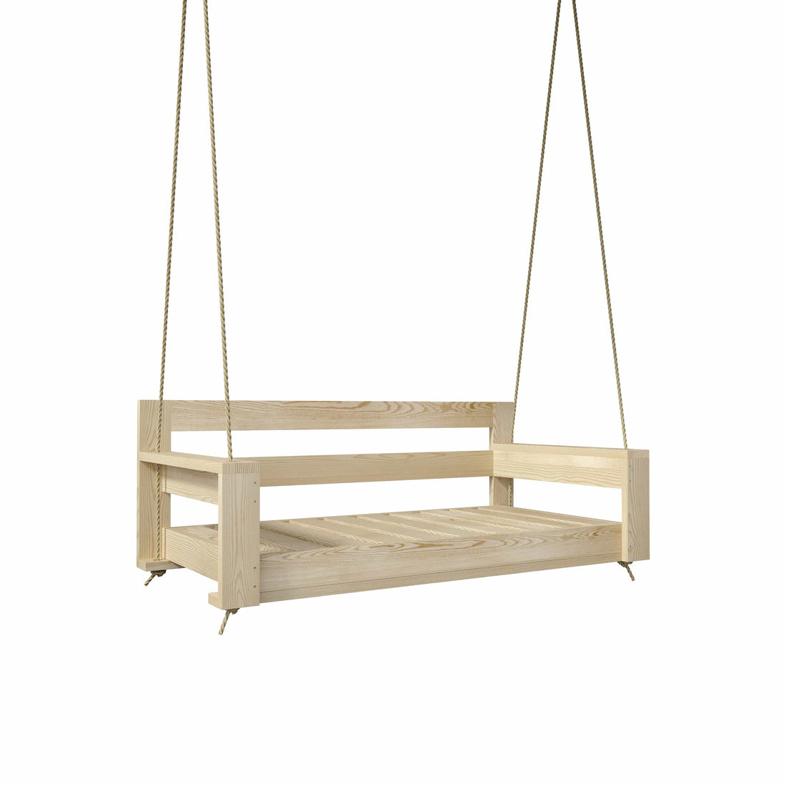 Amish Casual The Danville Daybed Swing, 5 ft, Unfinished