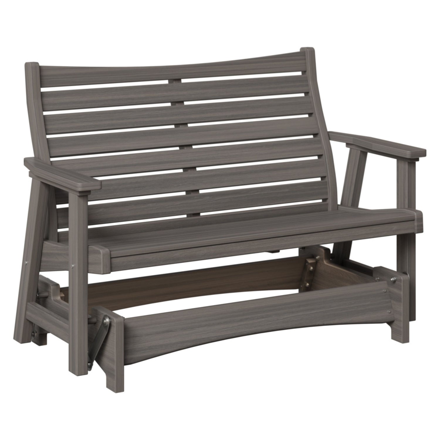 Berlin Gardens Bristol Poly Lumber Double Glider