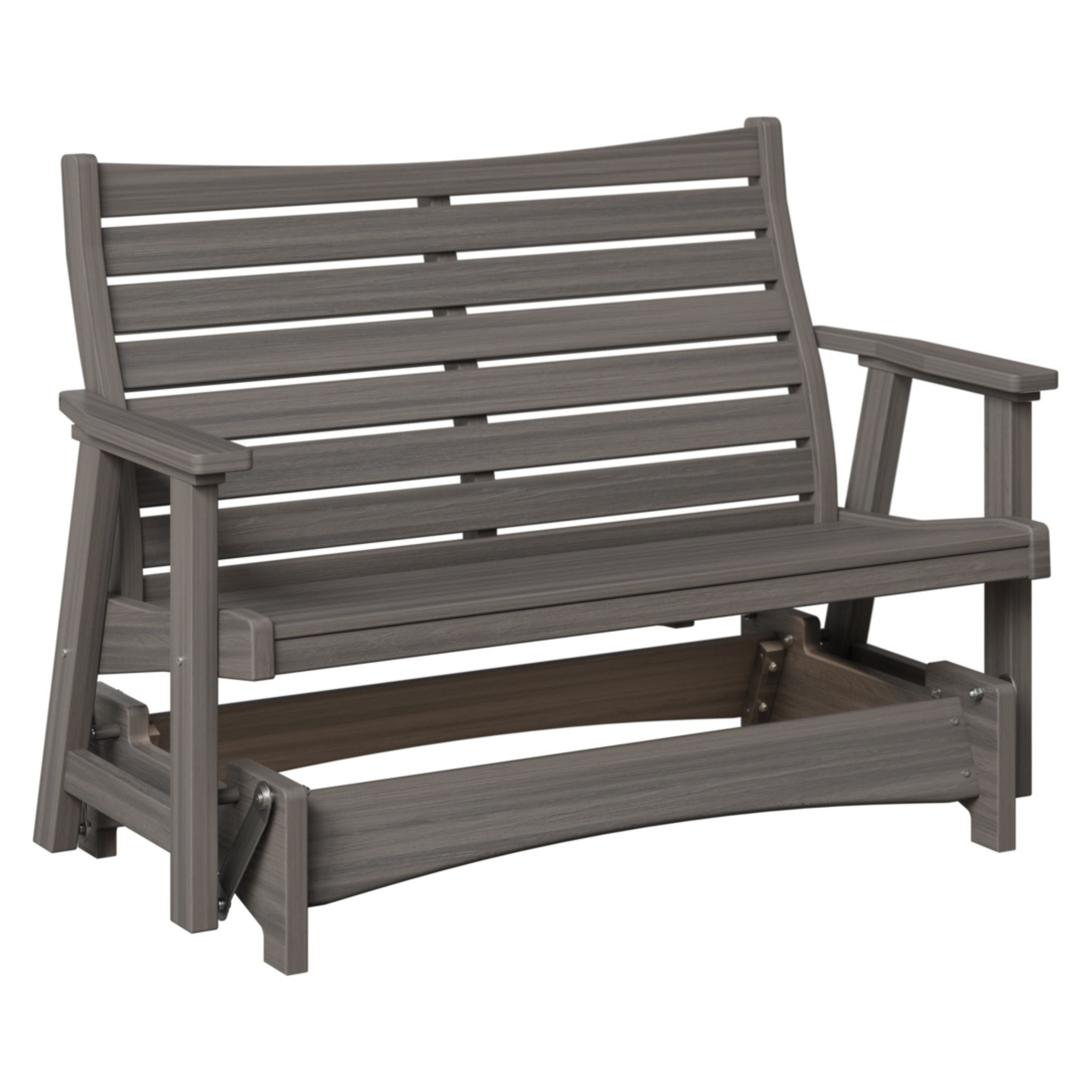 Berlin Gardens Bristol Poly Lumber Double Glider