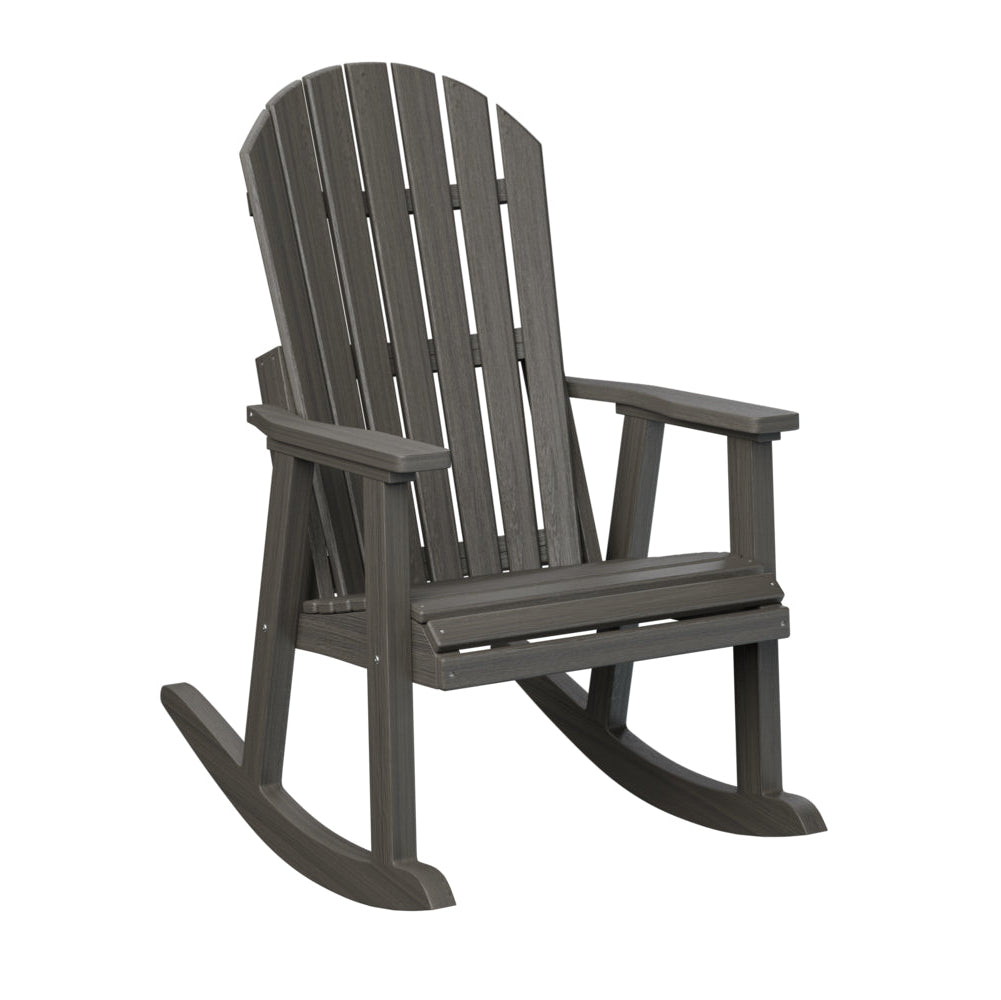 Berlin Gardens Comfo Back Poly Lumber Rocker