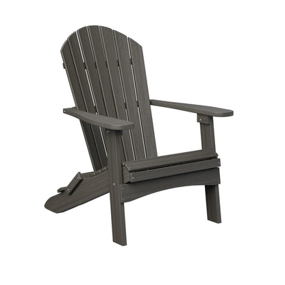 Berlin Gardens Comfo Back Poly Lumber Folding Adirondack Chair