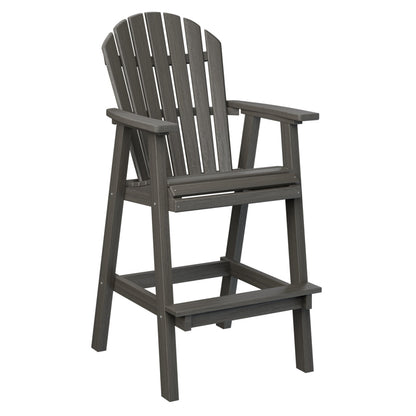 Berlin Gardens Comfo Back Poly Lumber 30" Extra Tall Chair