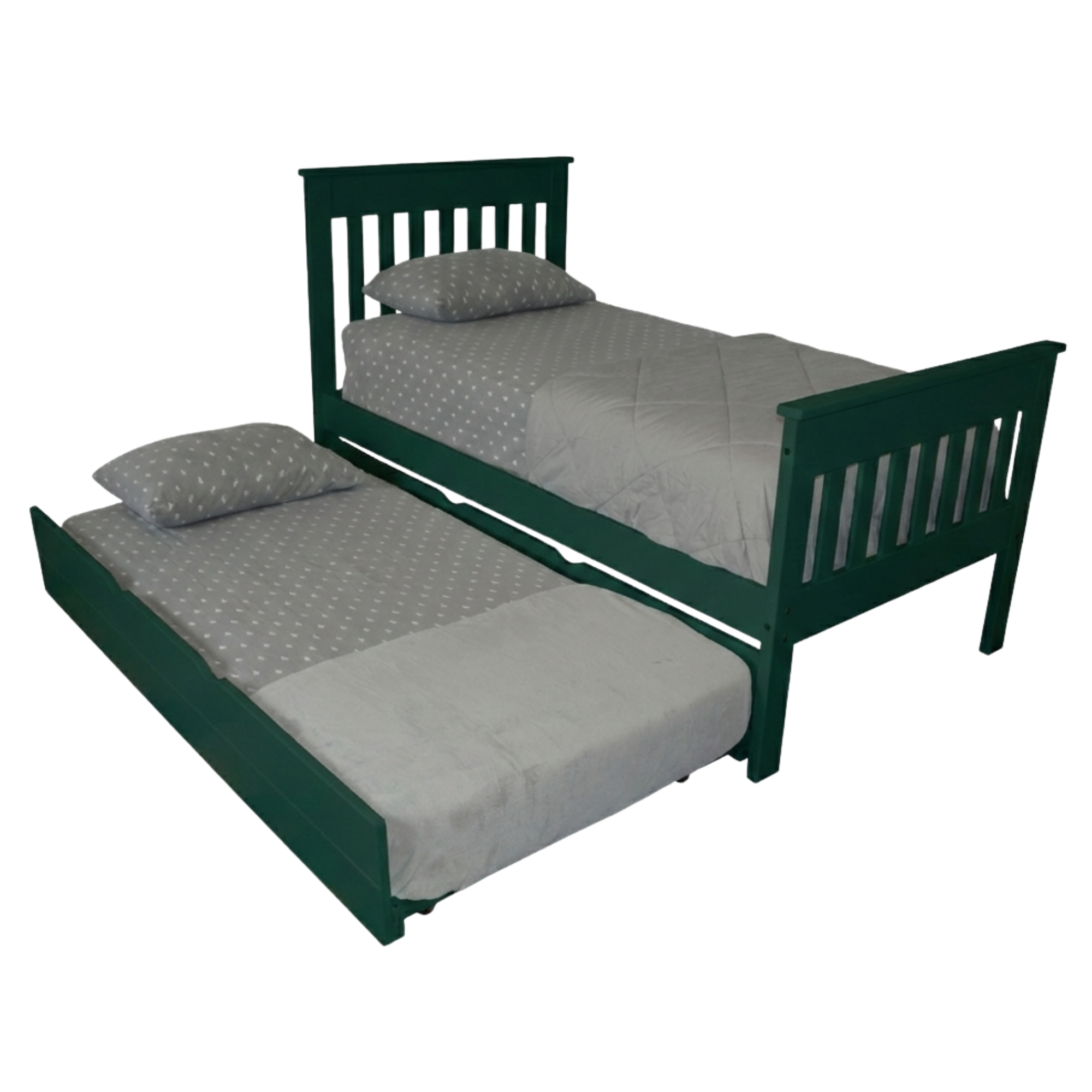 Versaloft Harmony Amish Made Bed Frame with Trundle Unit