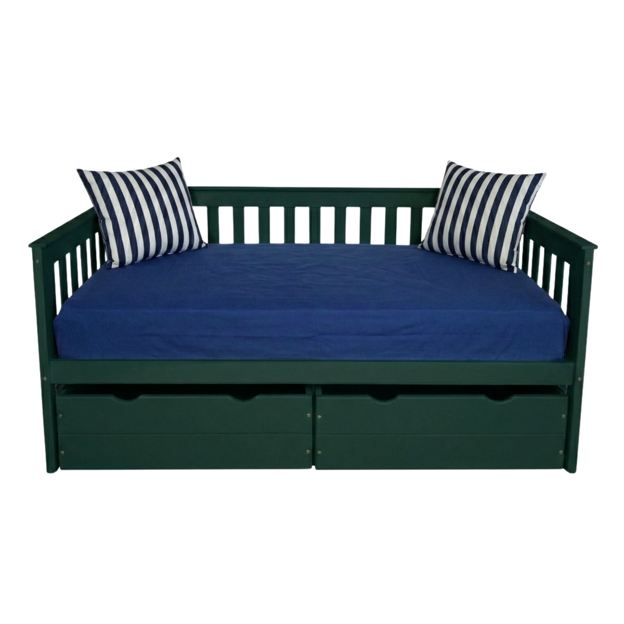 Versaloft Mission Amish Made Daybed Frame with 2-Piece Drawers