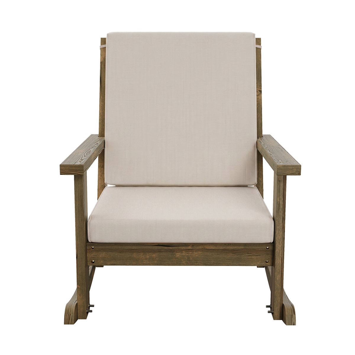 Amish Casual Deep Seated Rocking Chair with Cushion