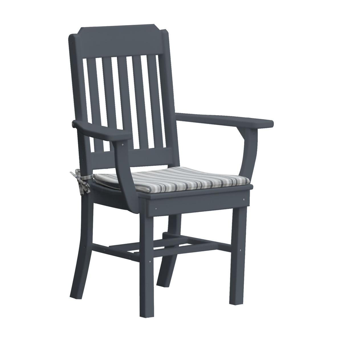 Keystone Amish Co. Traditional Poly Composite Dining Chair with arms