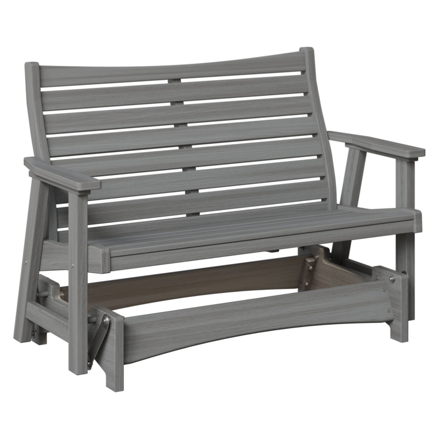 Berlin Gardens Bristol Poly Lumber Double Glider