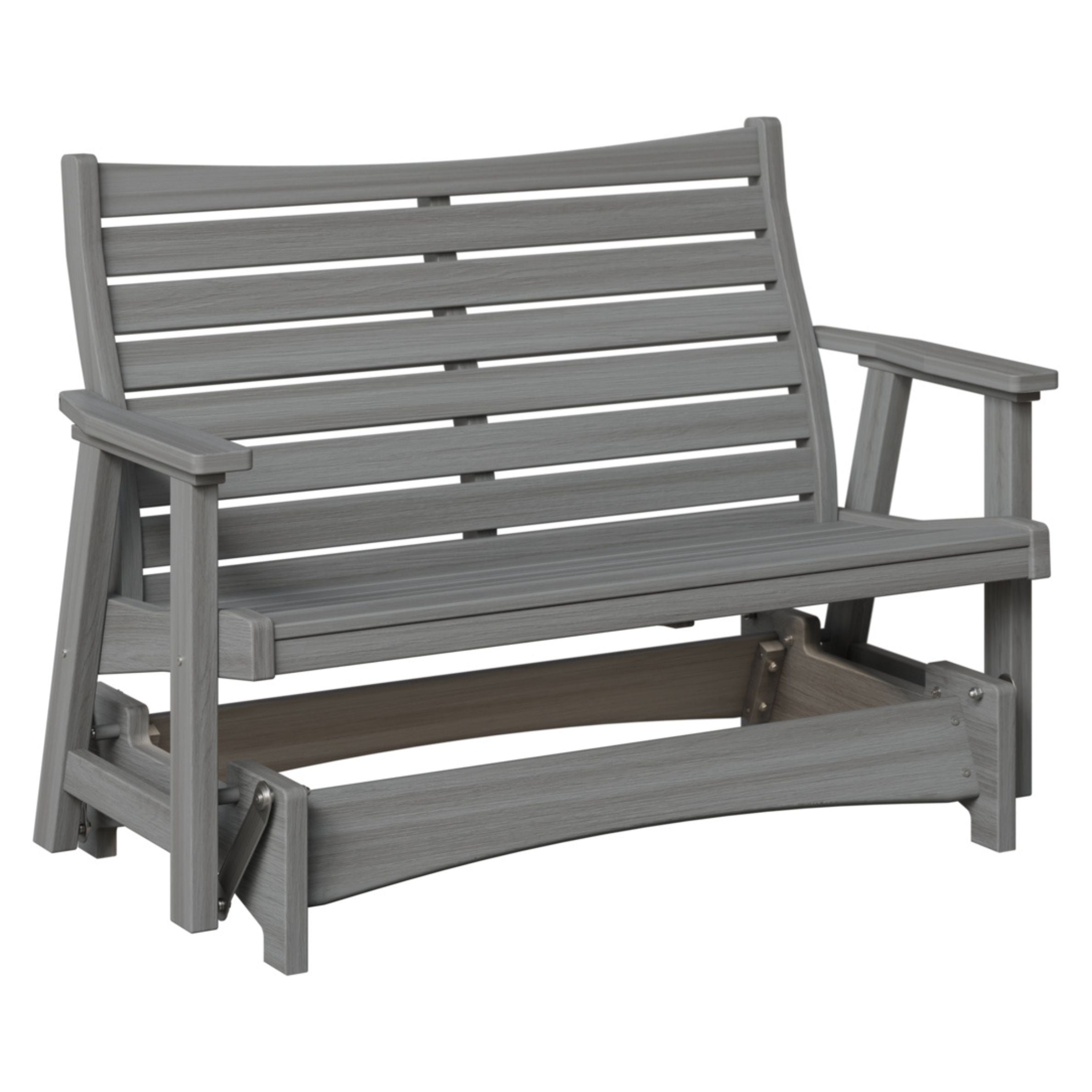 Berlin Gardens Bristol Poly Lumber Double Glider