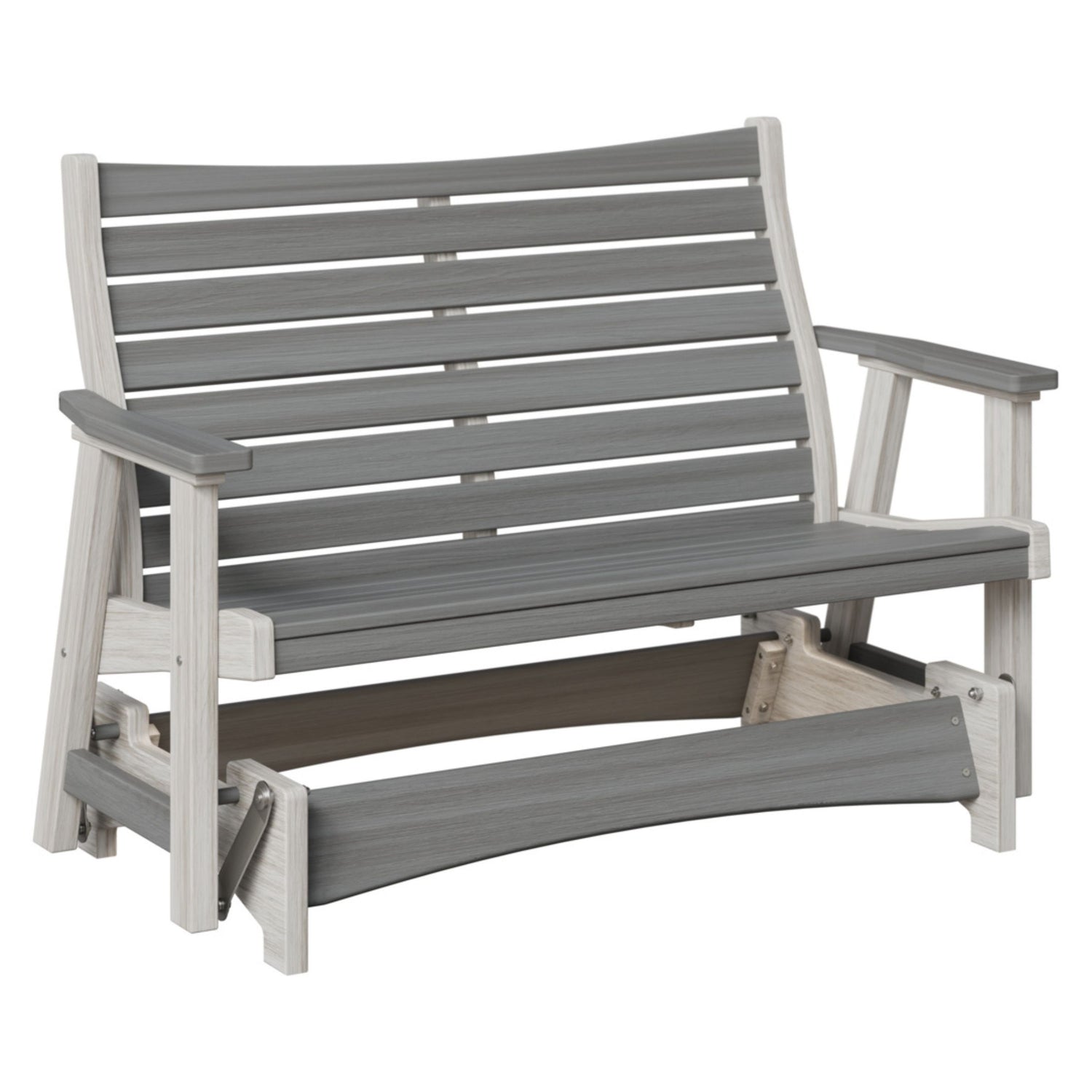 Berlin Gardens Bristol Poly Lumber Double Glider