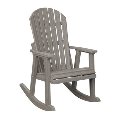 Berlin Gardens Comfo Back Poly Lumber Rocker