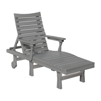 Berlin Gardens Bristol Outdoor Poly Lumber Chaise Lounge